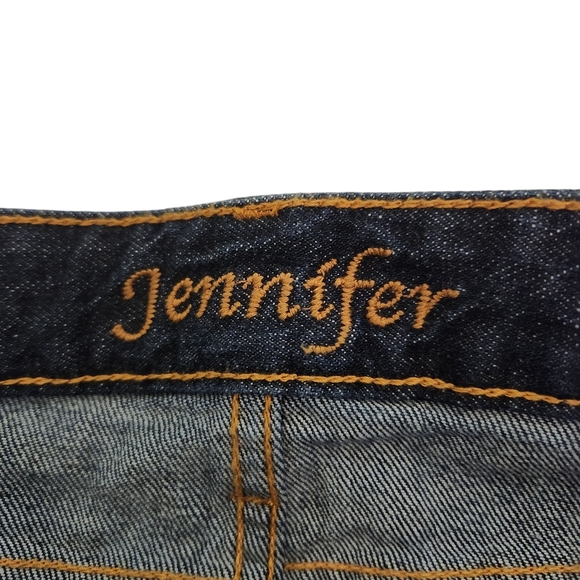 NWT Kimes Ranch Women's Jennifer High Rise Wide Flare Dark Wash Blue sz 10 - Picture 4 of 9